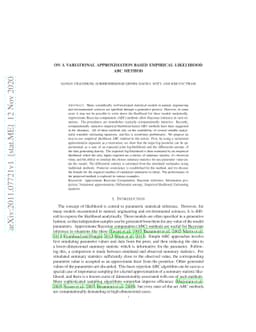On a Variational Approximation based Empirical Likelihood ABC Method