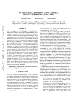 On the Marginal Benefit of Active Learning: Does Self-Supervision Eat
  Its Cake?