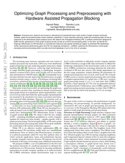 Optimizing Graph Processing and Preprocessing with Hardware Assisted
  Propagation Blocking