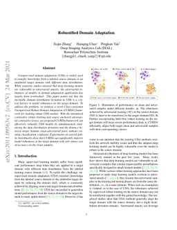 Robustified Domain Adaptation