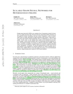 Scalable Graph Neural Networks for Heterogeneous Graphs