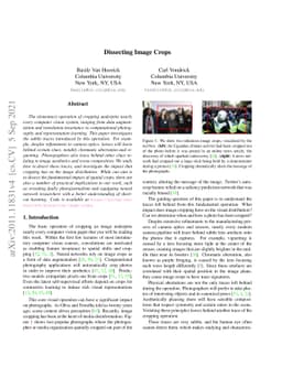 Dissecting Image Crops