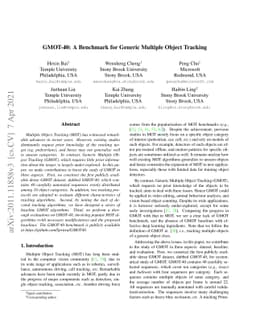 GMOT-40: A Benchmark for Generic Multiple Object Tracking