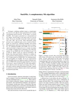 StackMix: A complementary Mix algorithm