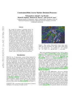 Constrained Risk-Averse Markov Decision Processes