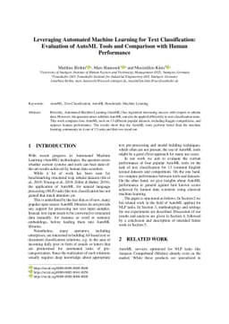 Leveraging Automated Machine Learning for Text Classification:
  Evaluation of AutoML Tools and Comparison with Human Performance