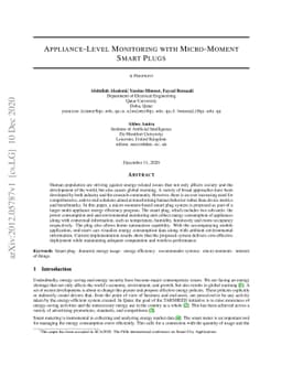 Appliance-Level Monitoring with Micro-Moment Smart Plugs