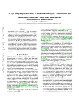 *-CFQ: Analyzing the Scalability of Machine Learning on a Compositional
  Task