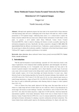 Dense Multiscale Feature Fusion Pyramid Networks for Object Detection in
  UAV-Captured Images
