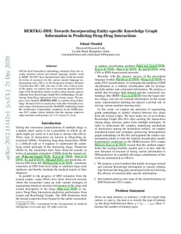 Towards Incorporating Entity-specific Knowledge Graph Information in
  Predicting Drug-Drug Interactions