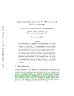 Taking Principles Seriously: A Hybrid Approach to Value Alignment