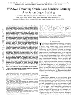 UNSAIL: Thwarting Oracle-Less Machine Learning Attacks on Logic Locking