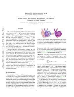 Provably Approximated ICP