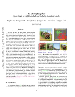 Re-labeling ImageNet: from Single to Multi-Labels, from Global to
  Localized Labels