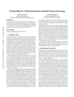 ProFuzzBench: A Benchmark for Stateful Protocol Fuzzing