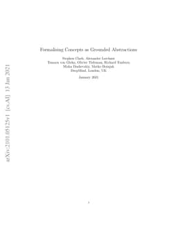 Formalising Concepts as Grounded Abstractions