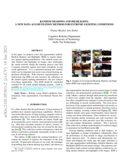 Random Shadows and Highlights: A new data augmentation method for
  extreme lighting conditions
