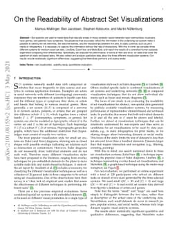 On the Readability of Abstract Set Visualizations