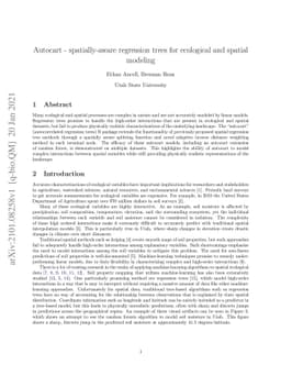 Autocart -- spatially-aware regression trees for ecological and spatial
  modeling