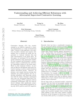 Understanding and Achieving Efficient Robustness with Adversarial
  Supervised Contrastive Learning