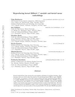 Reproducing kernel Hilbert C*-module and kernel mean embeddings
