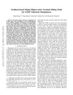 Feedback-based Digital Higher-order Terminal Sliding Mode for 6-DOF
  Industrial Manipulators