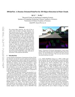 DPointNet: A Density-Oriented PointNet for 3D Object Detection in Point
  Clouds