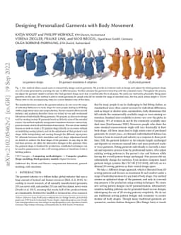 Designing Personalized Garments with Body Movement