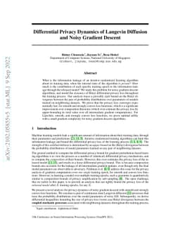 Differential Privacy Dynamics of Langevin Diffusion and Noisy Gradient
  Descent