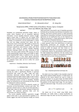 Adversarially robust deepfake media detection using fused convolutional
  neural network predictions