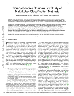 Comprehensive Comparative Study of Multi-Label Classification Methods