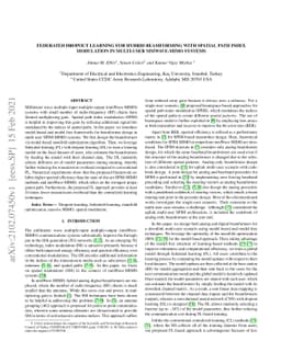 Federated Dropout Learning for Hybrid Beamforming With Spatial Path
  Index Modulation In Multi-User mmWave-MIMO Systems