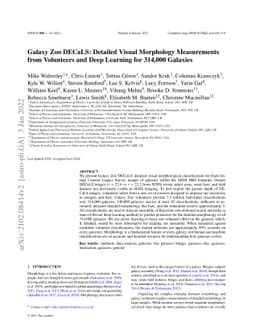 Galaxy Zoo DECaLS: Detailed Visual Morphology Measurements from
  Volunteers and Deep Learning for 314,000 Galaxies