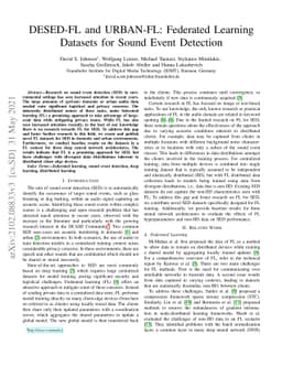 DESED-FL and URBAN-FL: Federated Learning Datasets for Sound Event
  Detection