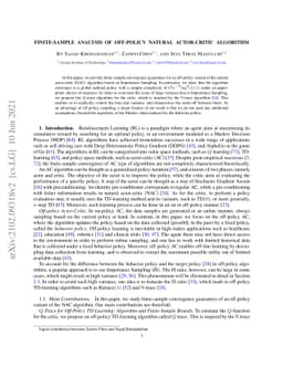 Finite-Sample Analysis of Off-Policy Natural Actor-Critic Algorithm