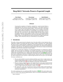 Deep ReLU Networks Preserve Expected Length