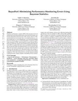 BayesPerf: Minimizing Performance Monitoring Errors Using Bayesian
  Statistics