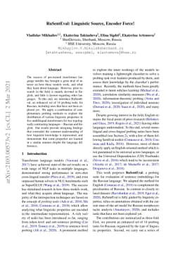 RuSentEval: Linguistic Source, Encoder Force!