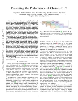 Dissecting the Performance of Chained-BFT