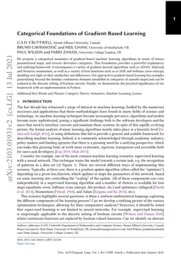 Categorical Foundations of Gradient-Based Learning