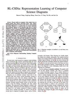 RL-CSDia: Representation Learning of Computer Science Diagrams