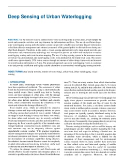 Deep Sensing of Urban Waterlogging