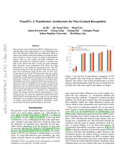 TransFG: A Transformer Architecture for Fine-grained Recognition