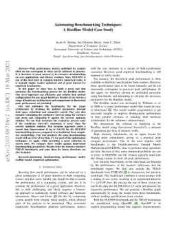 Autotuning Benchmarking Techniques: A Roofline Model Case Study
