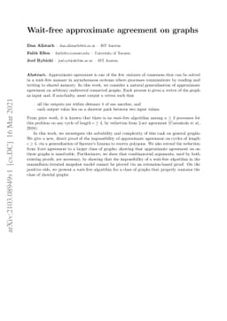 Wait-free approximate agreement on graphs