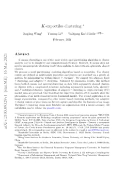 K-expectiles clustering