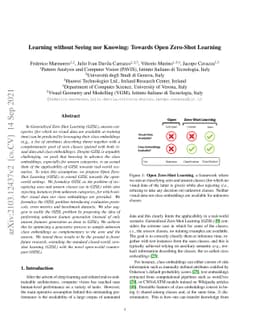 Learning without Seeing nor Knowing: Towards Open Zero-Shot Learning