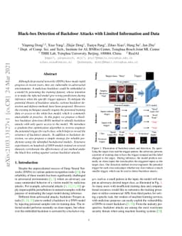 Black-box Detection of Backdoor Attacks with Limited Information and
  Data