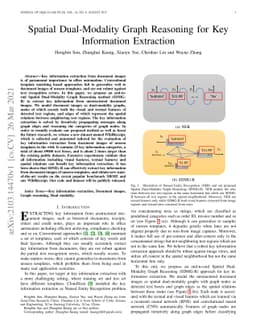 Spatial Dual-Modality Graph Reasoning for Key Information Extraction