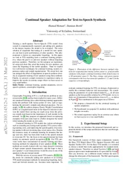 Continual Speaker Adaptation for Text-to-Speech Synthesis